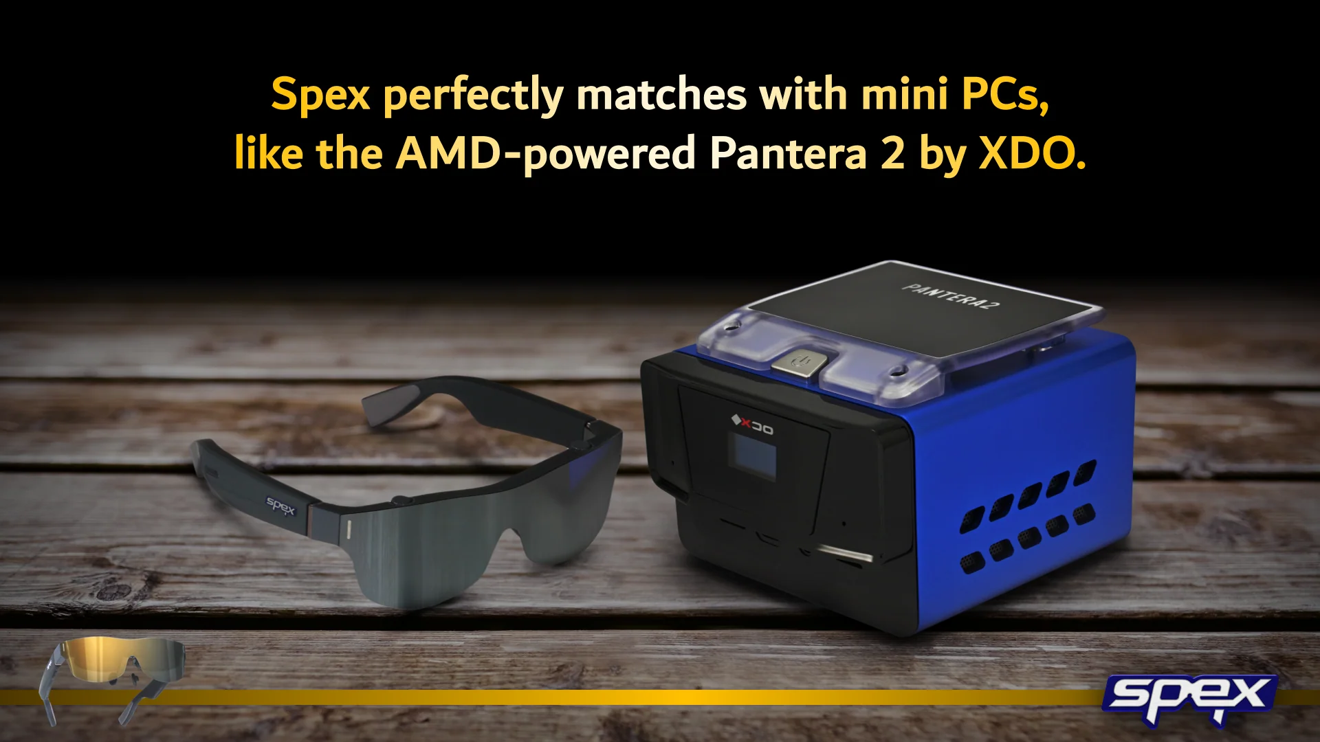 150-inch OLED XR SMART GLASSES - Extended Reality 150" Glasses - SPEX-XR - Image 7