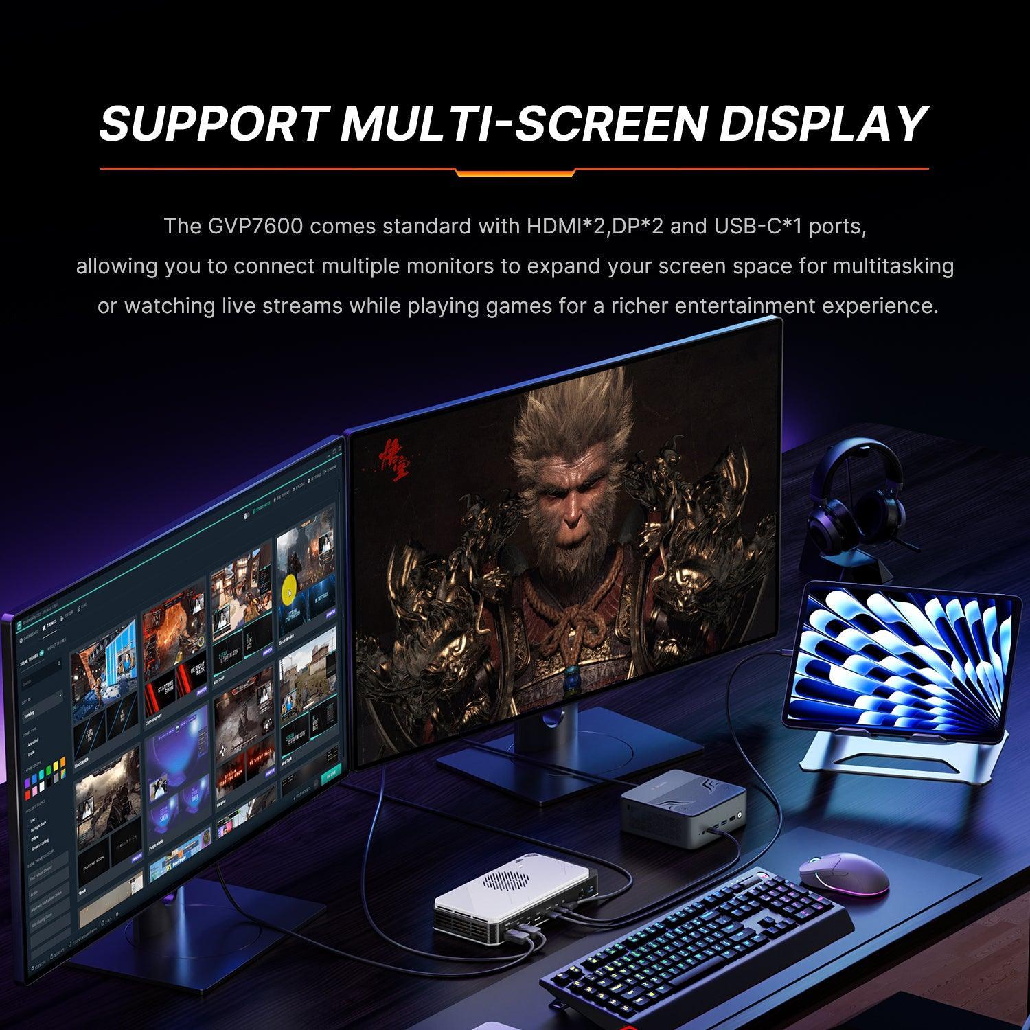 7600M eGPU AMD Radeon RX 7600M XT RDNA3.0 8GB GDDR6 Oculink GPU Dock - BoostR - Image 12