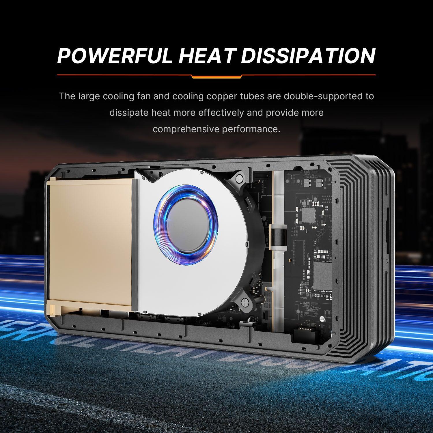 7600M eGPU AMD Radeon RX 7600M XT RDNA3.0 8GB GDDR6 Oculink GPU Dock - BoostR - Image 9