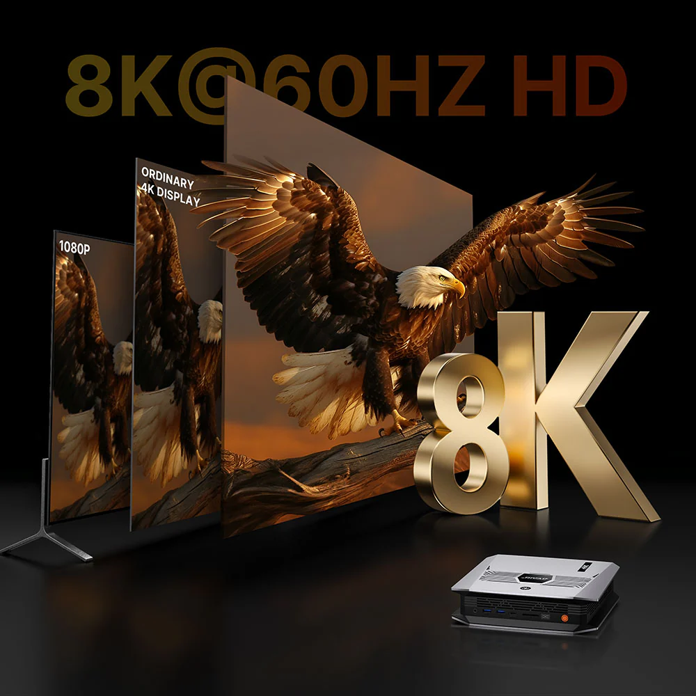 Rival Ryzen AI Max+ 395 Mini PC | Turbo 5.1GHz | Radeon 8060S | 96GB LPDDR5 | 2TB PCIe 4.0 SSD | LLMs Support - X-RIVAL - Image 18