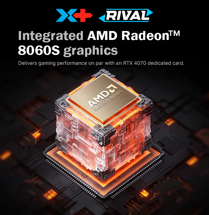 Rival Ryzen AI Max+ 395 Mini PC | Turbo 5.1GHz | Radeon 8060S | 96GB LPDDR5 | 2TB PCIe 4.0 SSD | LLMs Support - X-RIVAL - Image 26