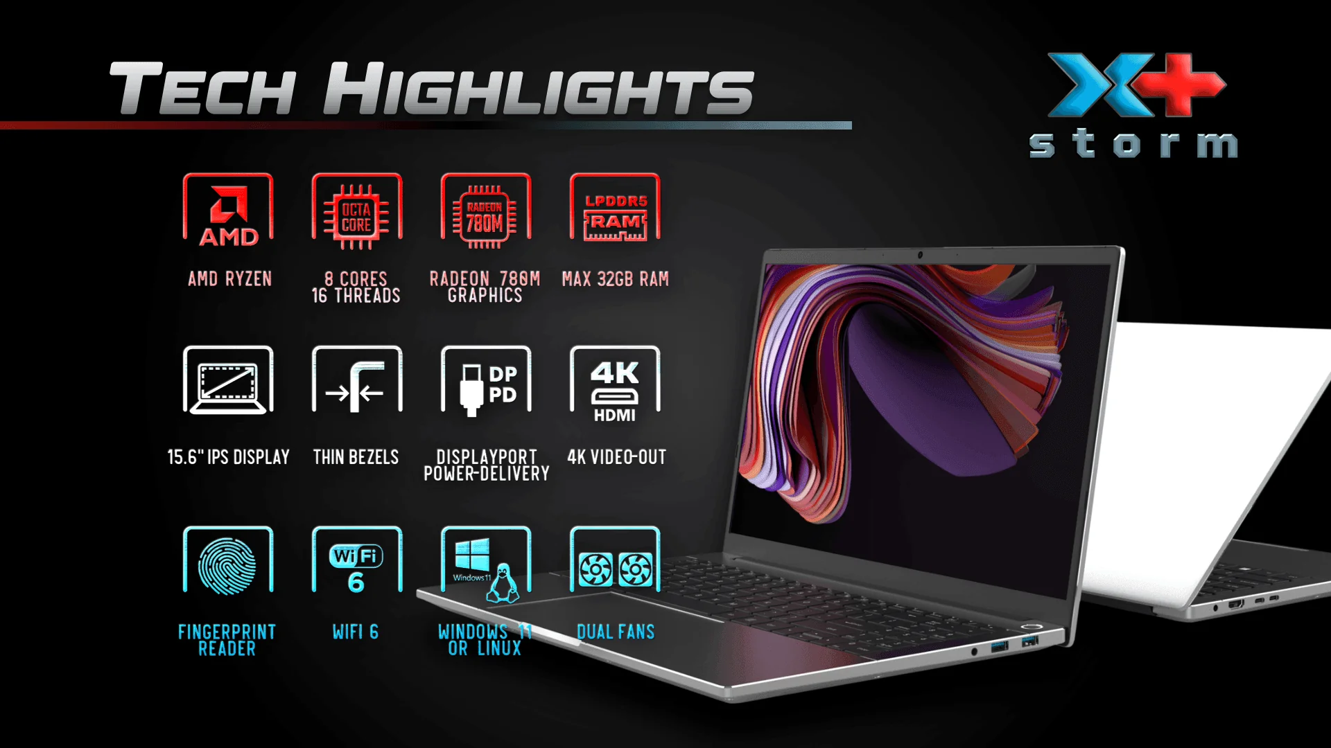 Storm Laptop - 7735HS - Image 6