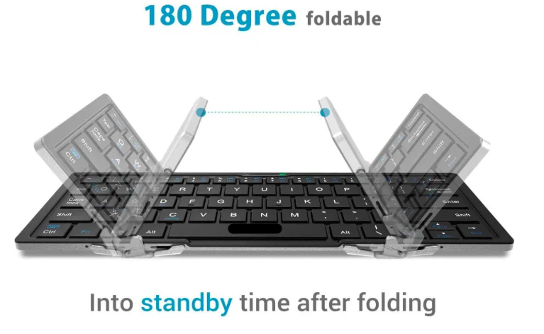 Tri-fold keyboard