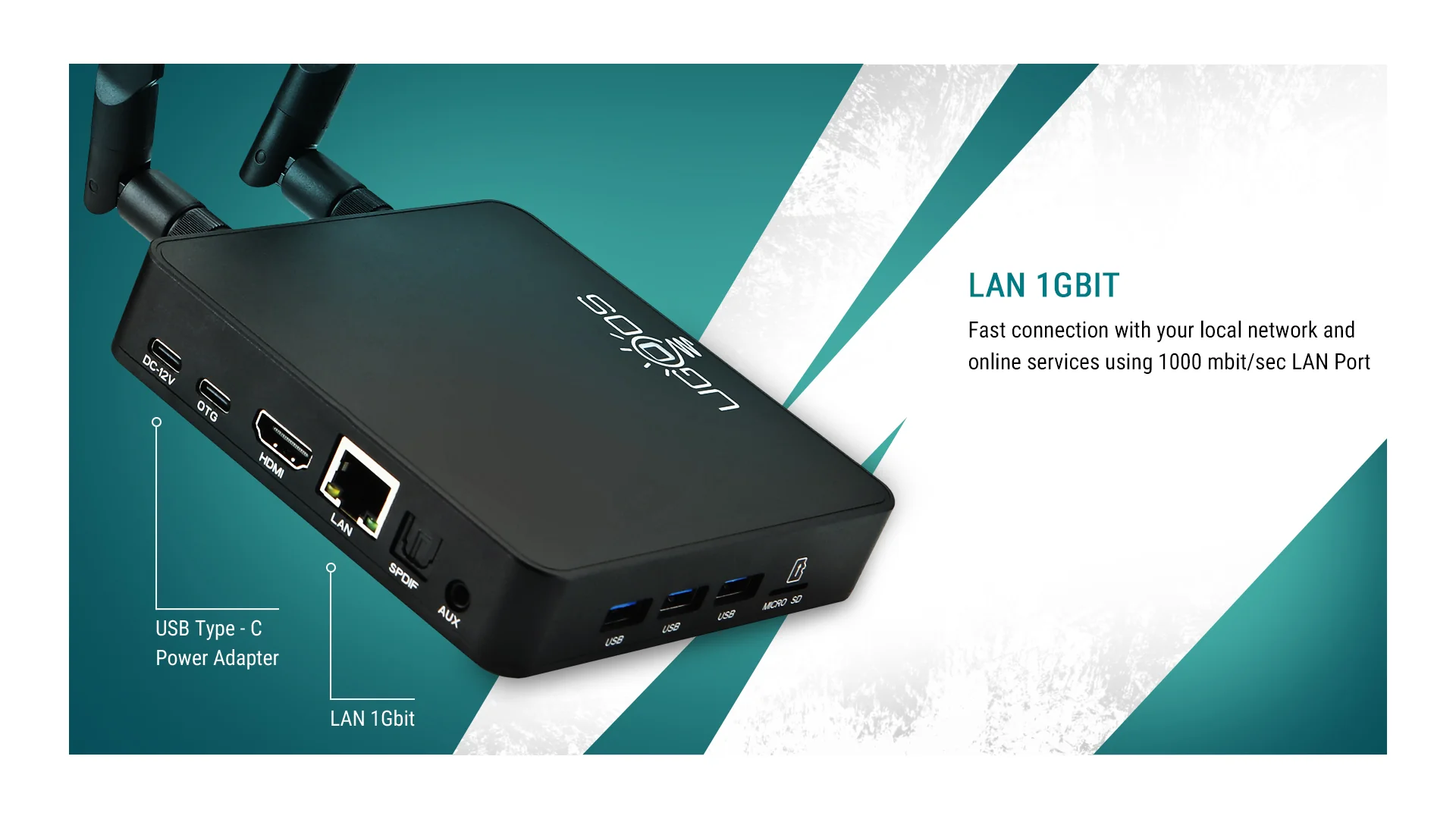 Ugoos AM9 PRO Android 14 Amlogic S905X5-J Smart TV BOX - Ships NOW! - Image 12
