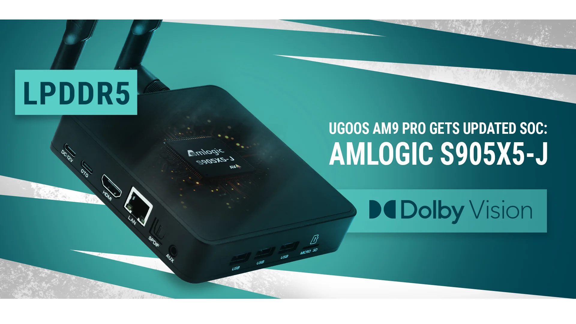 Ugoos AM9 PRO Android 14 Amlogic S905X5-J Smart TV BOX - Ships NOW! - Image 2