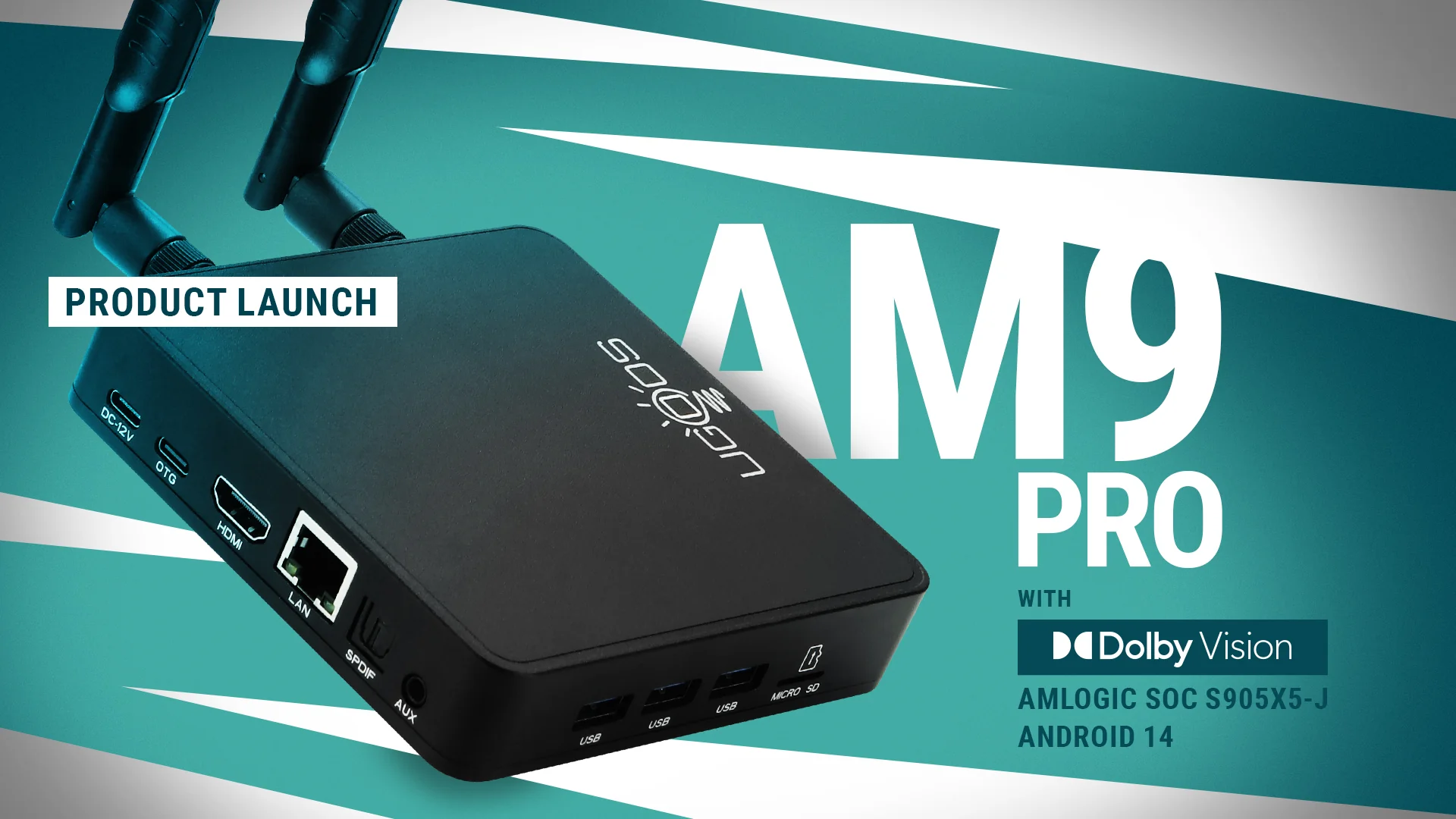 Ugoos AM9 PRO Android 14 Amlogic S905X5-J Smart TV BOX - Ships NOW! - Image 4