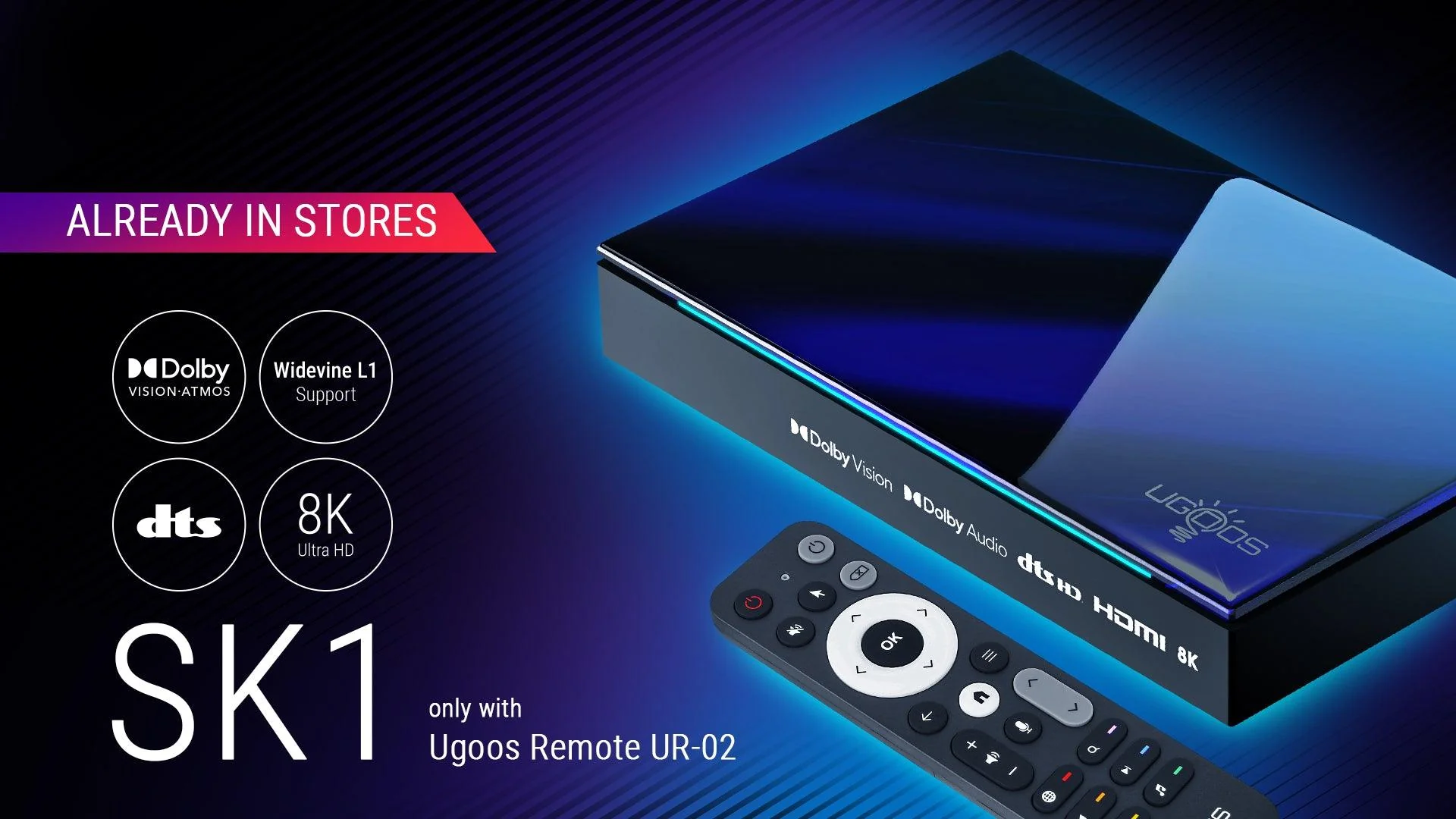 Ugoos SK1 8K Android 14 Amlogic S928X-K Dolby Atmos TV BOX - Ships NOW - Image 9