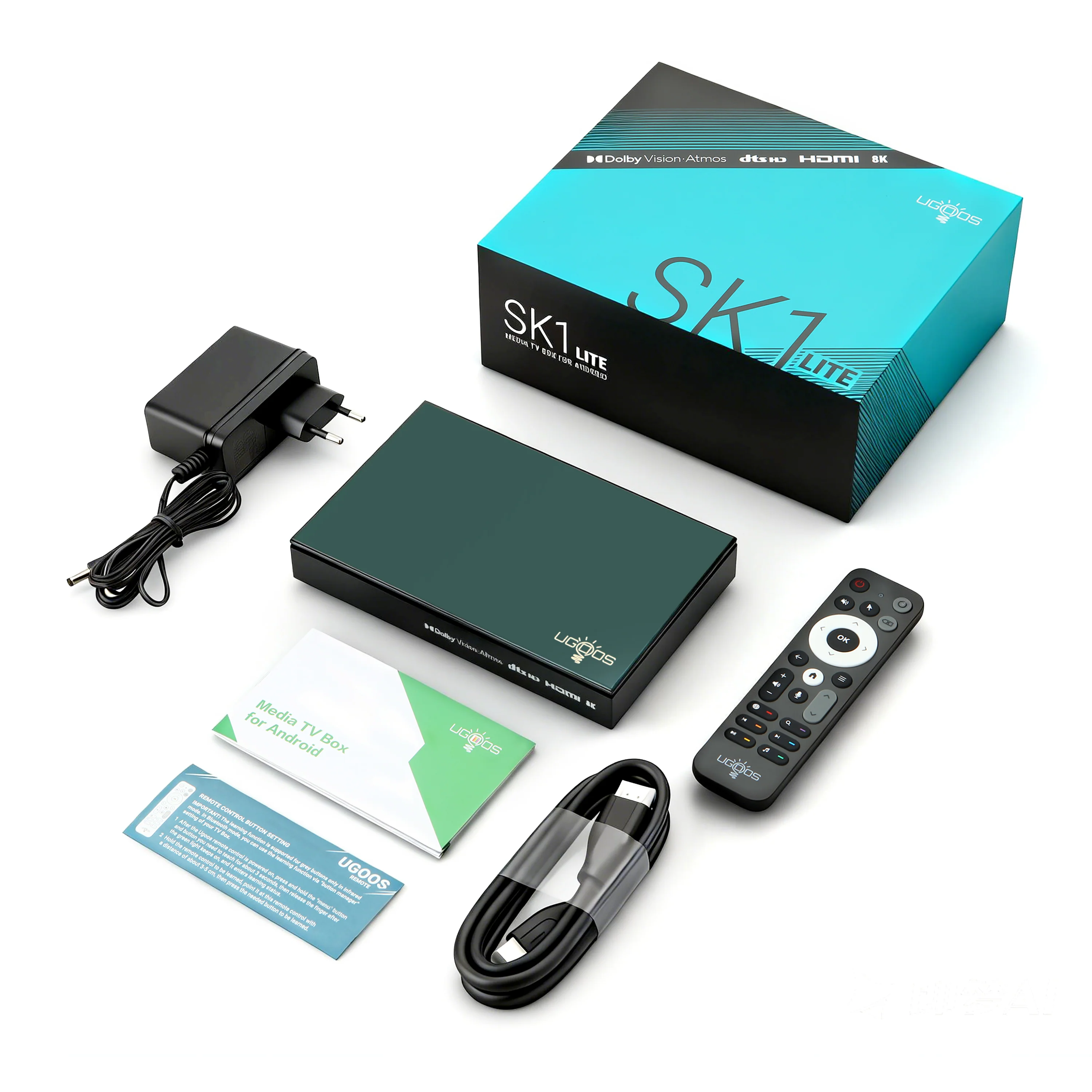 Ugoos SK1 LITE 8K ANDROID 11 TV Box Amlogic S928X-K LPDDR4 4GB RAM 64GB ROM WiFi6 1000M BT5.2 USB3.0 Support AV1 H.265 8K 60fps VP9 HDR Box - Image 22