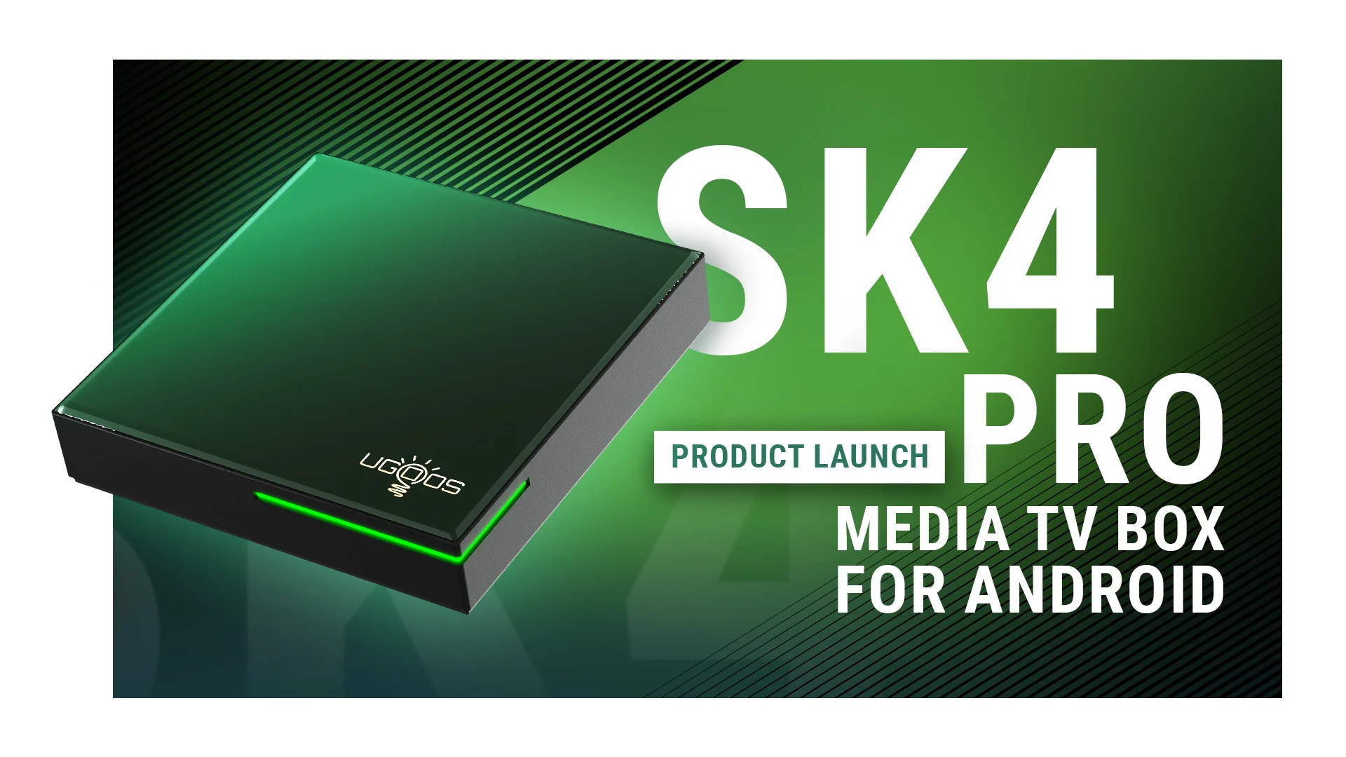 Ugoos SK4 PRO S905X5M-K DTS Dolby Vision Widevine TV box
