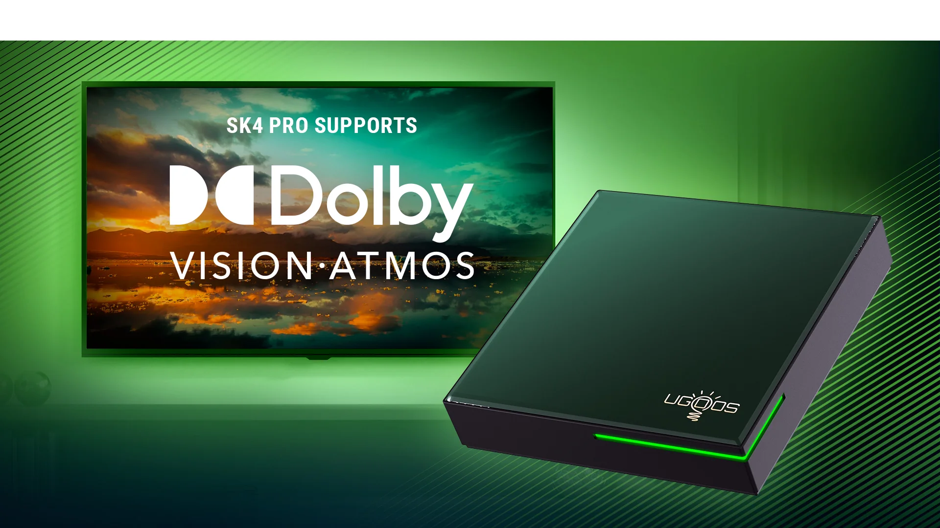 Ugoos SK4 PRO S905X5M-K DTS Dolby Vision Widevine TV box - Image 4