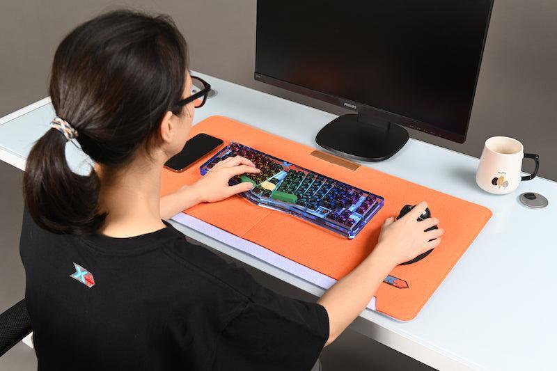 X-plus Large Felt Desk Mat – 75*40cm - Image 16